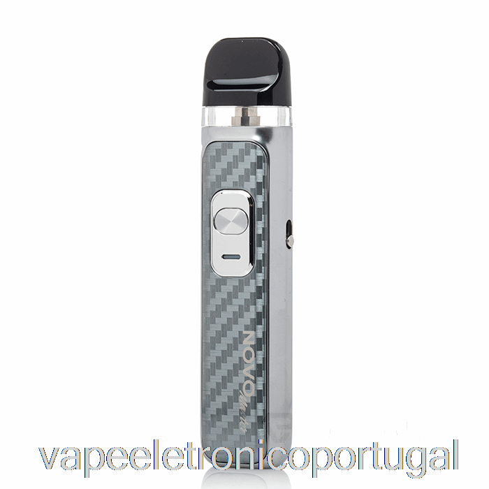 Vape Eletrônico Smok Novo Master 30w Sistema Pod Fibra De Carbono Prata